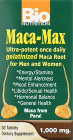 Bio Nutrition - Maca-max - 1000 Mg - 30 Tablets By  Honest Green